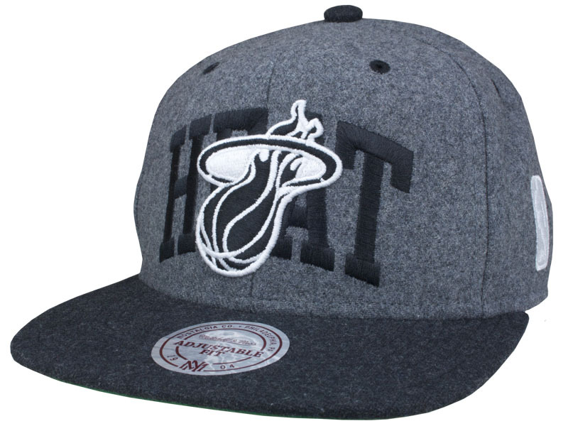NBA Miami Heat MN Snapback Hat #49